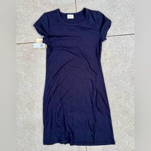 Aritzia Pillar Mini Dress in MD black
